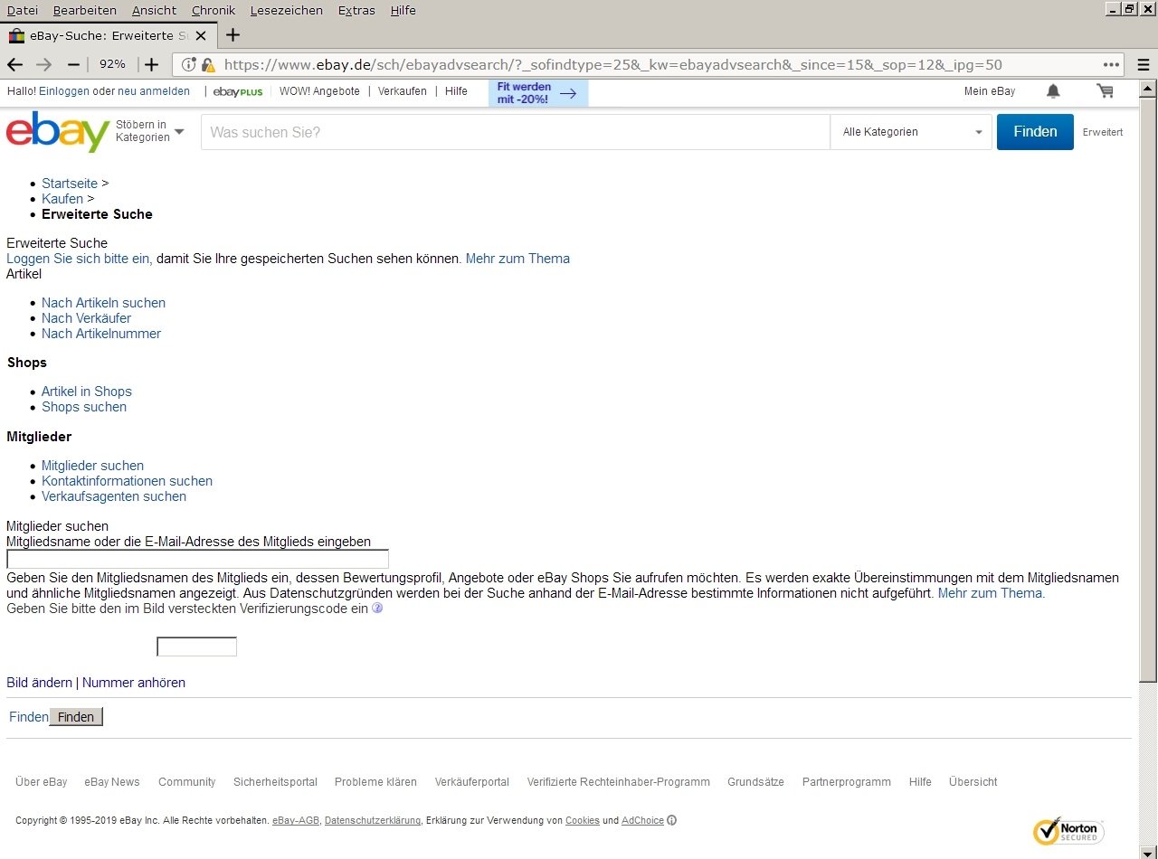 Ebay de einloggen mein Übersicht